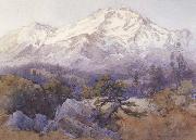 Percy Gray Mt Shasta (mk42) oil painting